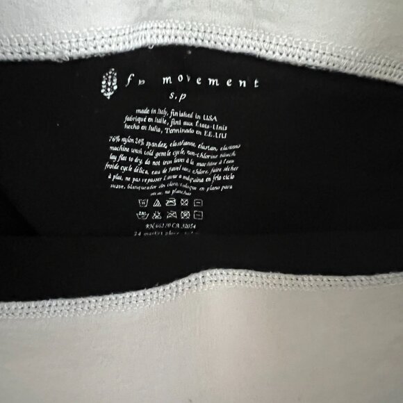 Free People | FP Movement Black Sculpt Mesh Leggings - Picture 7 of 8